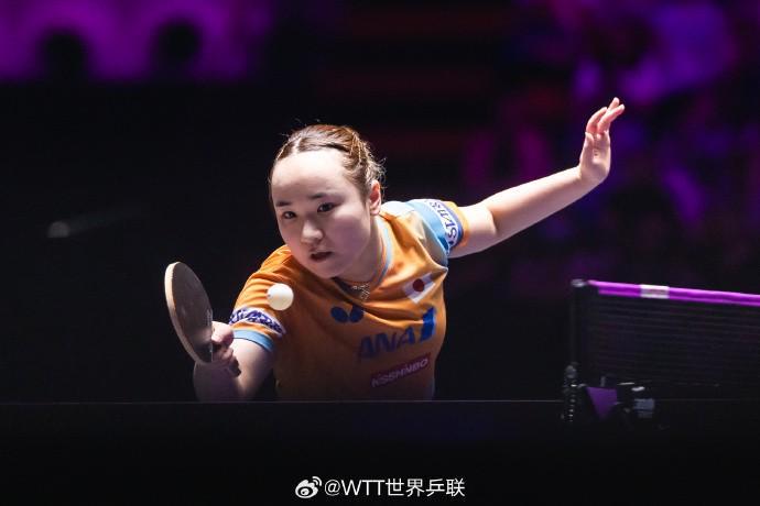 蒯曼3-1战胜伊藤美诚,晋级八强对阵大藤沙月