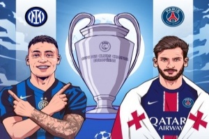 DeepSeek预测欧冠冠军:国米2-1或1-0巴黎,时隔15年再次夺冠!